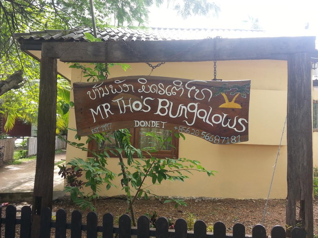 Mr Tho'S Bungalows Don Det Room photo